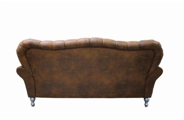 Sofa dwuosobowa pikowana glamour Chesterfield BOGOTA