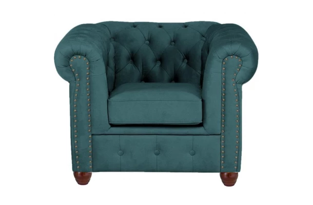 Fotel pikowany chesterfield VINCENT