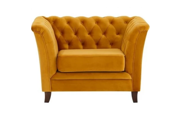 Fotel pikowany chesterfield HASSO