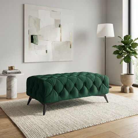 Puf pikowany Chesterfield 120x60 TEO