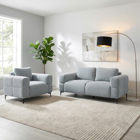 Zestaw Wypoczynkowy 2+1 Valentia – Komplet sofa + fotel do Salonu