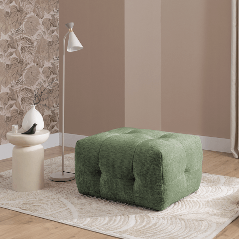 Hocker Imperial – Pikowany Puf do Salonu