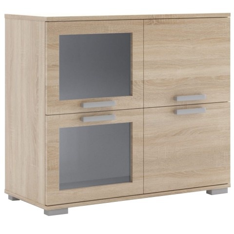 Komoda z szybą VANO