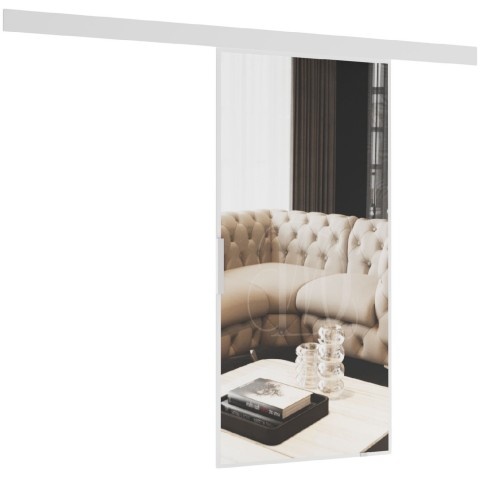 Drzwi Przesuwne naścienne z lustrem Kama na wymiar