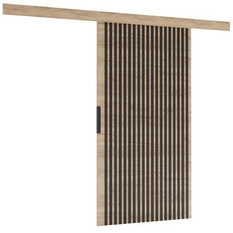 Drzwi przesuwne naścienne z lamelami PRIMA