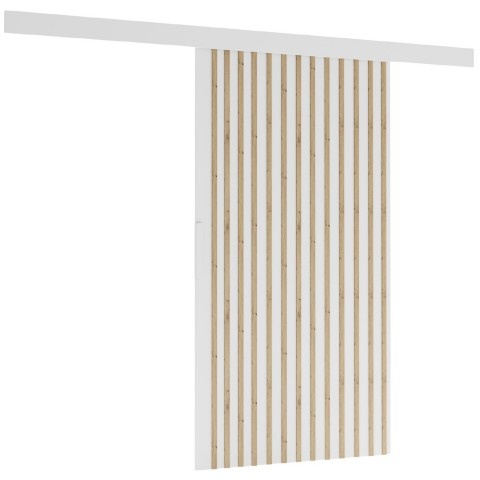 Drzwi przesuwne sufitowe z lamelami AROMA