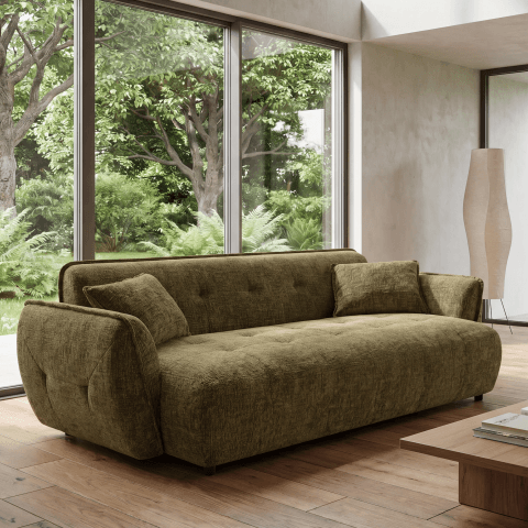 Sofa Lumi 4-osobowa - Duża Sofa z Głębokim Siedziskiem