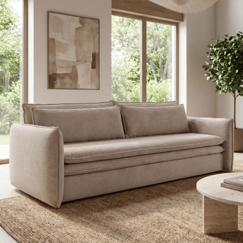 Sofa trzyosobowa z funkcją spania klasyczna Tina Slim