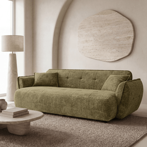 Sofa Lumi 4-osobowa - Duża Sofa z Głębokim Siedziskiem