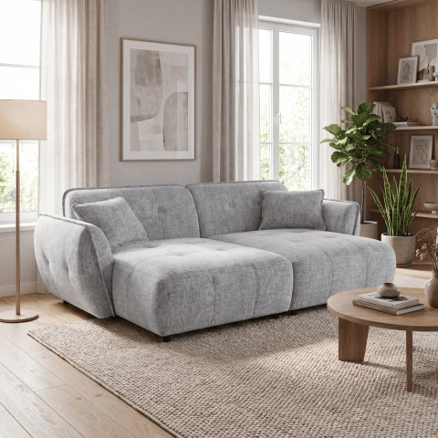Kanapa Lumi XL 4-osobowa - Duża Sofa z Głębokim Siedziskiem