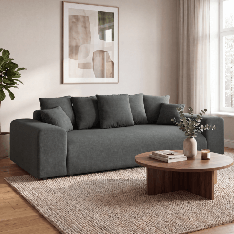 Sofa z funkcją spania Cleo czteroosobowa nowoczesna do salonu