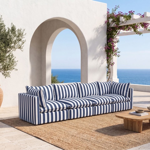 Modułowa sofa nowoczesna do ogrodu i na taras - Marvella 7 Outdoor