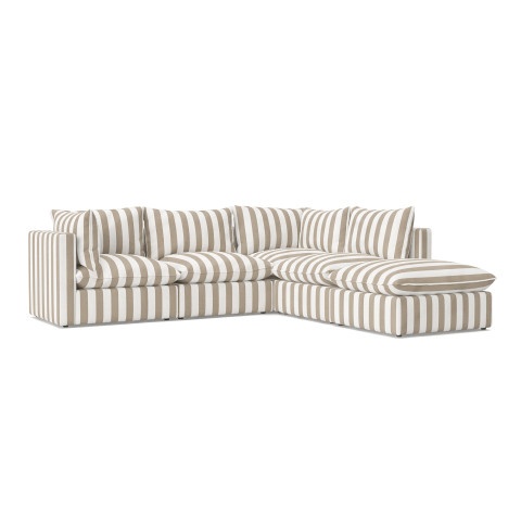 Modułowy narożnik ogrodowy Marvella 10 Nowoczesna sofa Outdoor