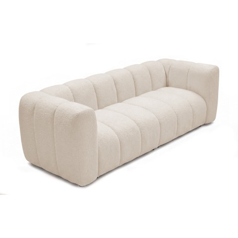 Sofa modułowa Velis 3-osobowa beżowa, boucle