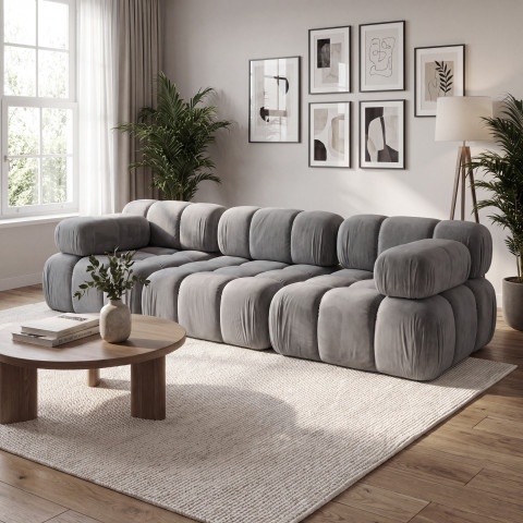 Sofa modułowa Manzoni 3-osobowa z elastyczną konfiguracją