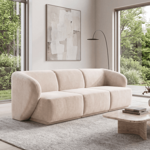 Sofa modułowa Mondavi 3-osobowa z elastyczną konfiguracją