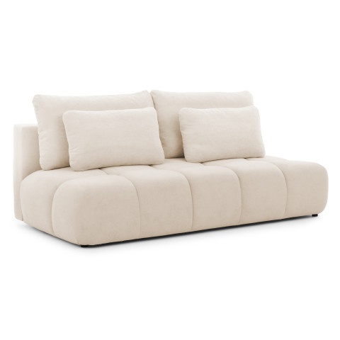 Sofa trzyosobowa z funkcją spania i przeszyciami Belluno