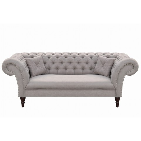 Sofa trzyosobowa pikowana Chesterfield PORTO