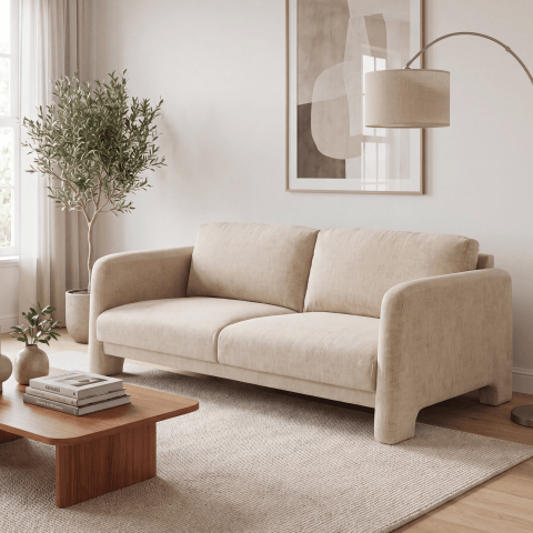 Nowoczesna sofa trzyosobowa Helios 212x108