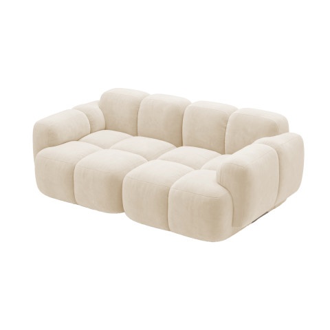 Sofa modułowa Vinci dwuosobowa z elastyczną konfiguracją 212x118