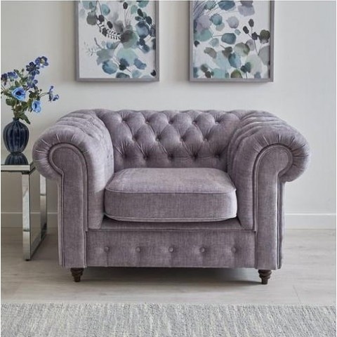 Fotel pikowany VALENCIA Chesterfield