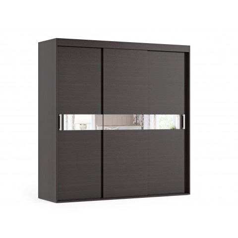 Szafa przesuwna trzydrzwiowa z lustrem na wymiar LIVIA