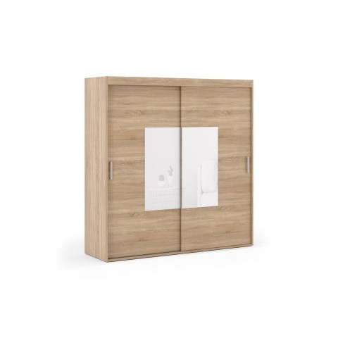 Szafa przesuwna dwudrzwiowa z lacobelem na wymiar ROZA