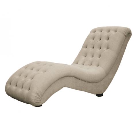 Szezlong pikowany glamour TOKIO