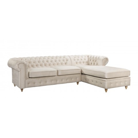 Narożnik pięcioosobowy pikowany z funkcją spania FINS