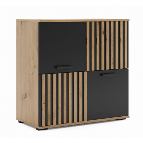 Komoda z lamelami VELOR