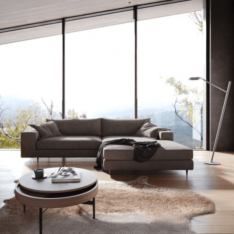 Narożnik czteroosobowy nowoczesny Bord Bis