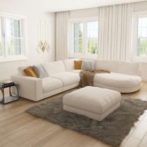 Narożnik sześcioosobowy nowoczesny TROT