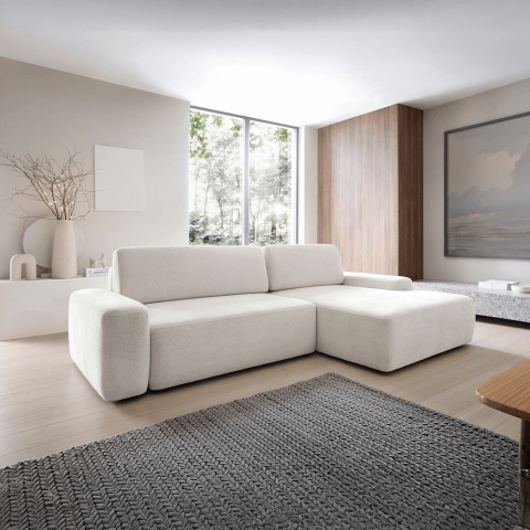 Narożnik czteroosobowy z funkcją spania nowoczesny Bolim