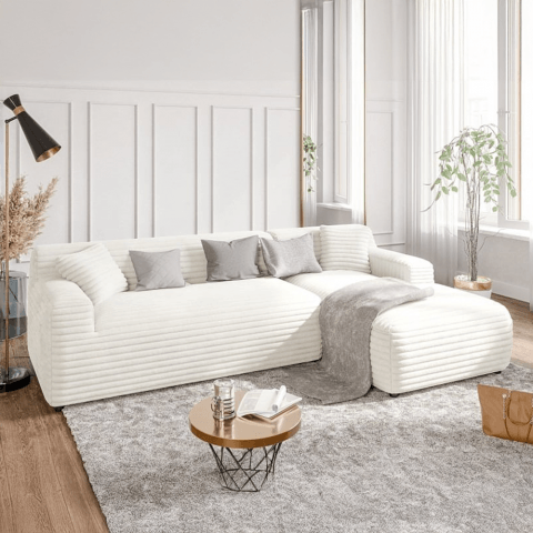 Narożnik czteroosobowy nowoczesny Lotos