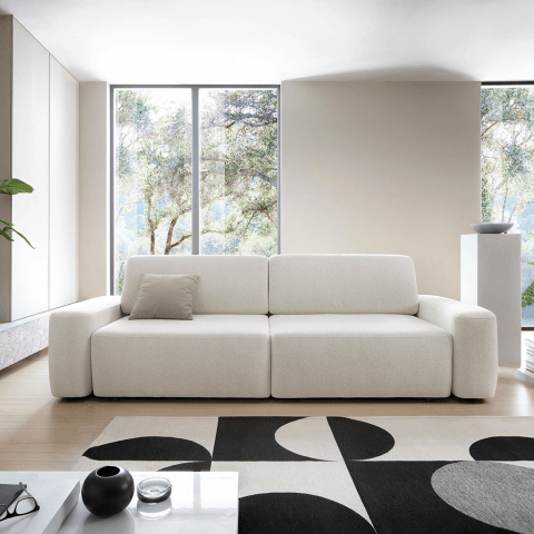 Sofa trzyosobowa z funkcją spania nowoczesna Bolim