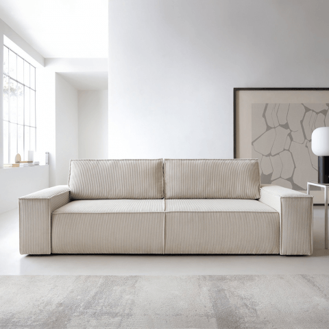 Sofa trzyosobowa z funkcją spania nowoczesna Ford