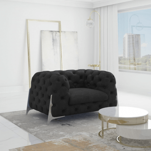 Fotel pikowany KALIFORNIA chesterfield