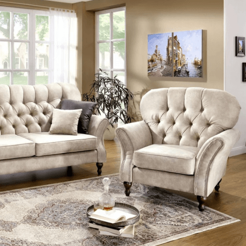 Fotel pikowany BOGOTA