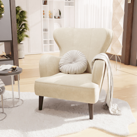 Fotel nowoczesny tapicerowany Lusso