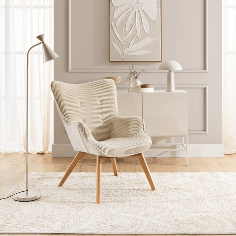 Fotel nowoczesny tapicerowany Brisa