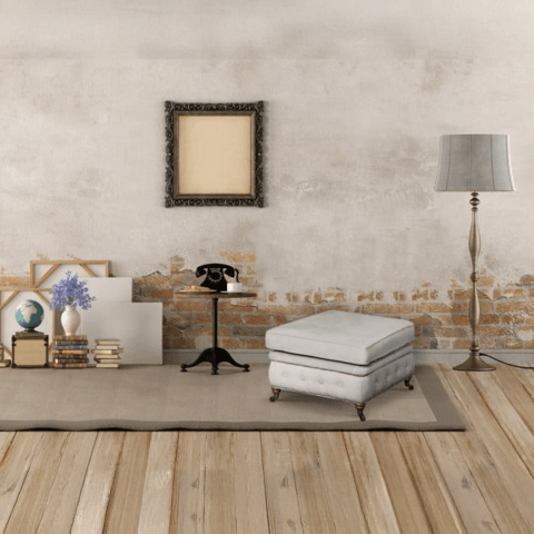 Puf pikowany glamour 75x70 VINCENT