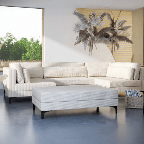 Nowoczesny podnóżek COIN