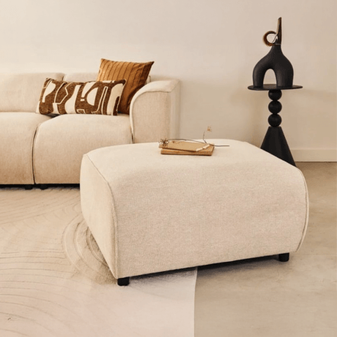 Puf nowoczesny Lerise 88x88