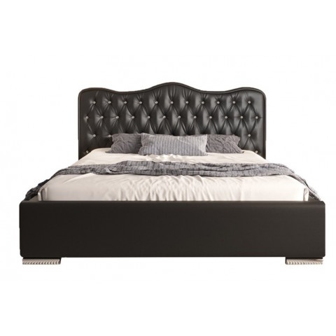 Łóżko tapicerowane glamour QUEEN