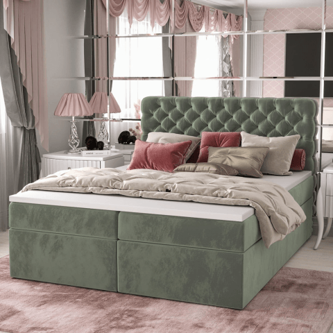 Łóżko kontynentalne MALMO