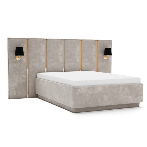 Łóżko tapicerowane GLAM