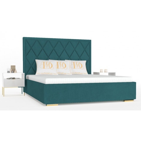 Łóżko tapicerowane CRYSTAL