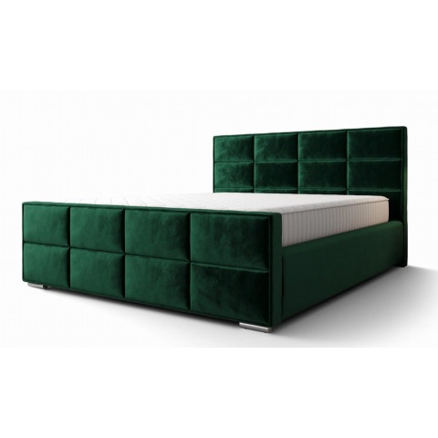 Łóżko tapicerowane glamour ROSS