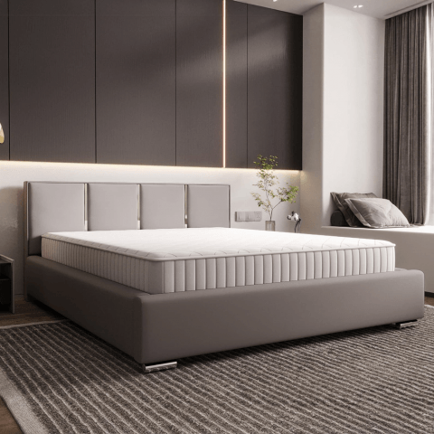 Łóżko tapicerowane glamour KADAR