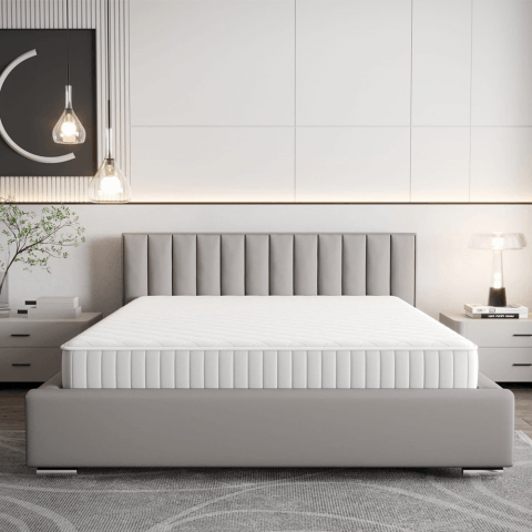 Łóżko tapicerowane glamour SELI